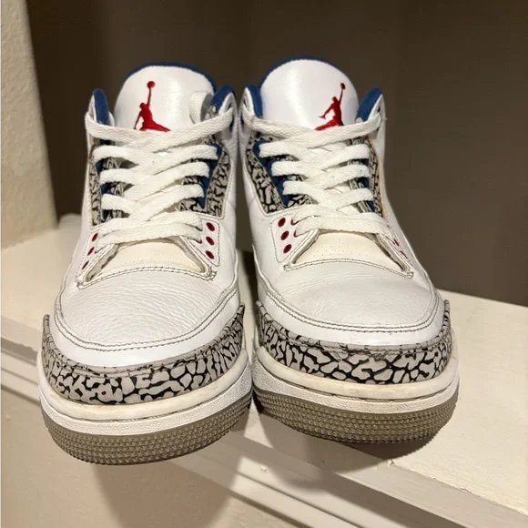 Air Jordan 3 Retro True Blue 2011 Size 9 Hypebeast Kicks Lifestyle 136064-104 - Picture 9 of 13